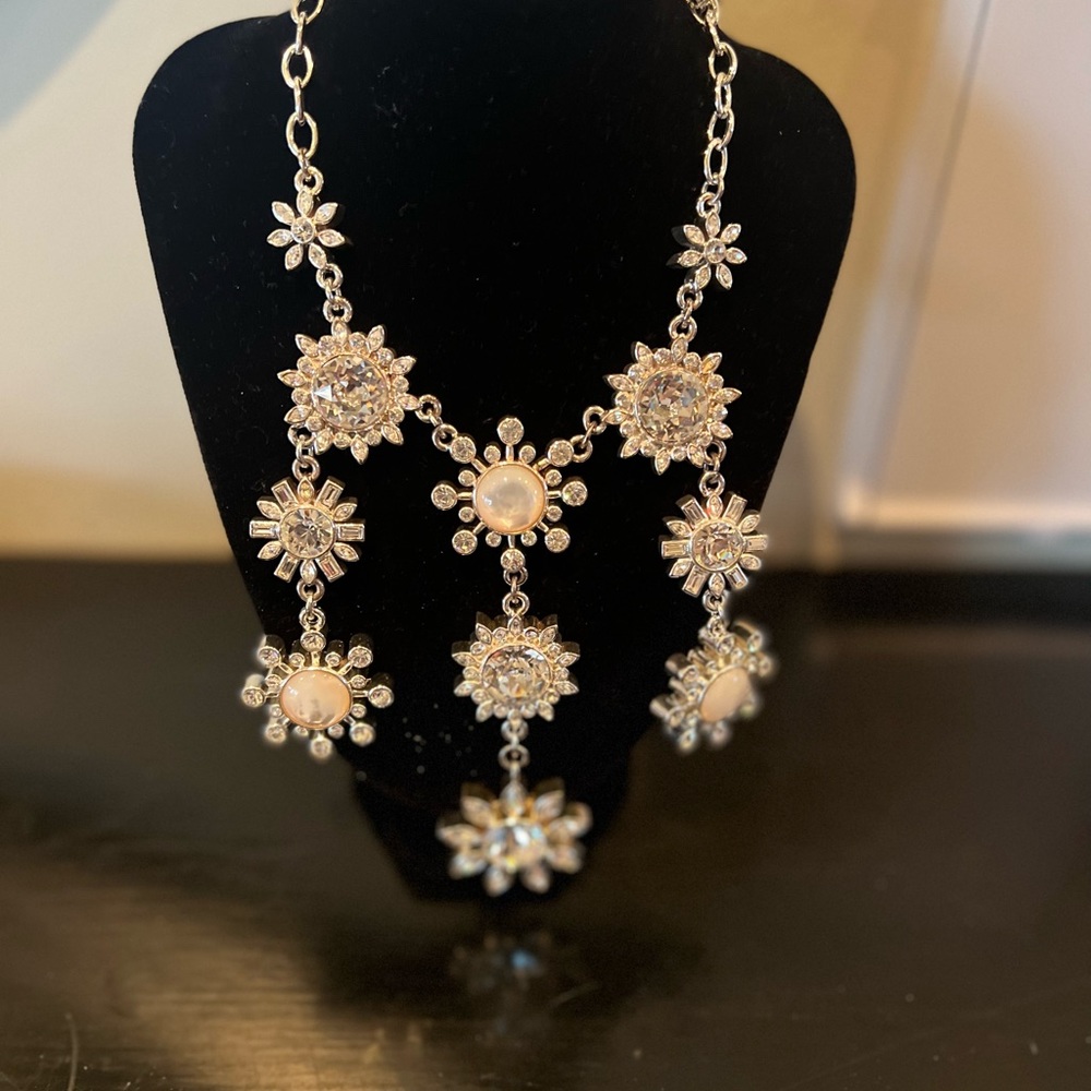 Dyrberg Kern snowflake necklace. Has never been worn and bought in Denmark.
